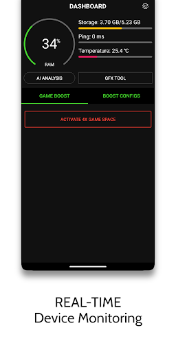 Captura de pantalla de Game Booster 4x Faster Pro