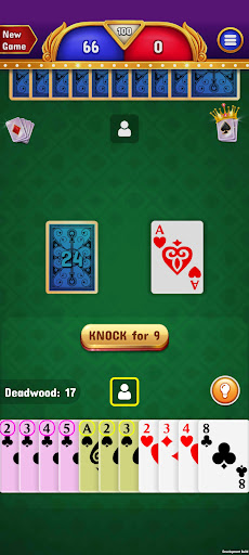 Captura de pantalla de Gin Rummy - Classic Cards Game