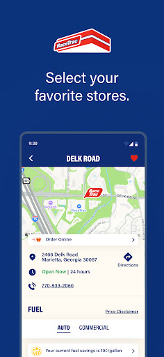 RaceTrac screenshot