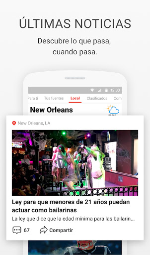 Captura de pantalla de NewsBreak: Noticias Locales