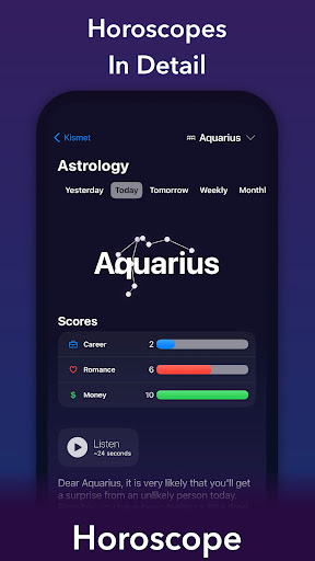 Kismet - Tarot, Astrology screenshot