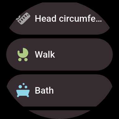 Breastfeeding tracker Pump log screenshot
