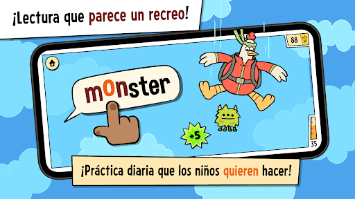 Captura de pantalla de Superfonik: Lectura para niños