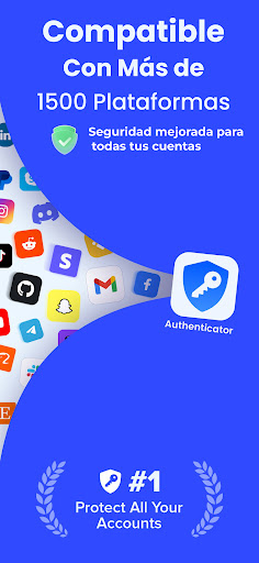 Captura de pantalla de Authenticator App - 2FA Auth
