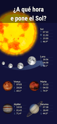 Captura de pantalla de Star Walk 2 Pro: Cielo estelar