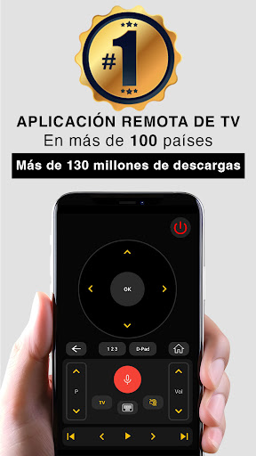 Captura de pantalla de Control remoto universal de TV