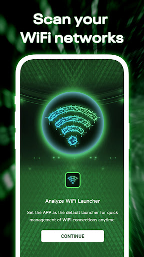 Analyze WiFi Launcher screenshot