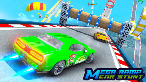 Captura de pantalla de Ramp Car Games: GT Car Stunts