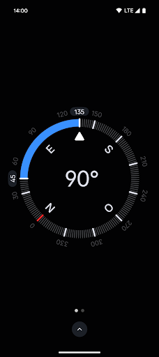 Captura de pantalla de Brújula