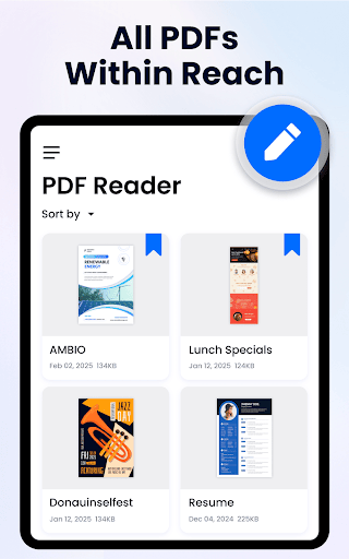 PDF Reader - PDF Editor screenshot