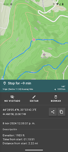 Captura de pantalla de Geo Tracker - GPS tracker