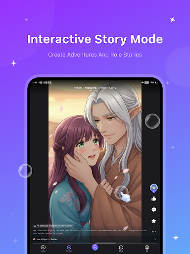 Captura de pantalla de HiWaifu: AI Friend & Waifu Hub