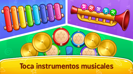 Captura de pantalla de Juegos bebé: piano y teléfono