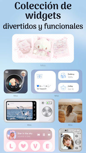 Captura de pantalla de Mico - Widget & Wallpaper