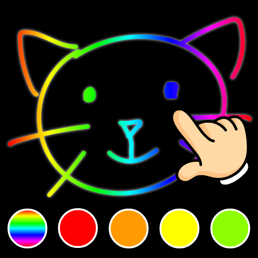 Juegos de dibujar glow doodle