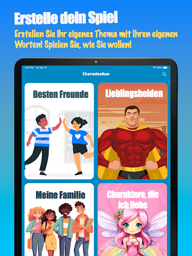 Scharade App - Wer bin ich? Screenshot