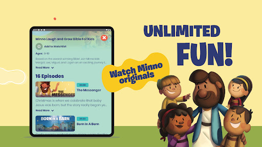 Captura de pantalla de Minno - Kids Bible Videos
