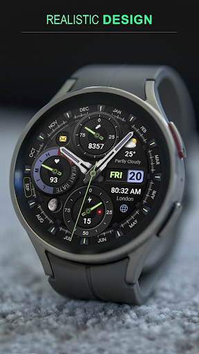 Captura de pantalla de WFP 339 Ultra watch face