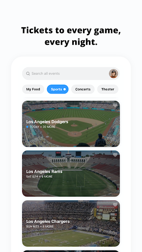 TickPick - Live Event Tickets screenshot