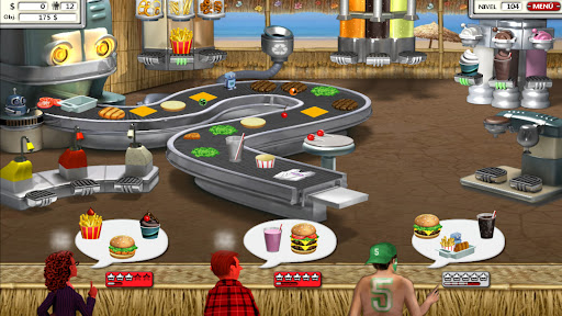 Captura de pantalla de Burger Shop 2 Deluxe