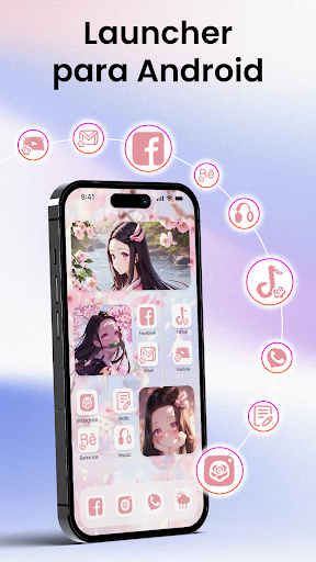 Captura de pantalla de Lanzador OS - Temas & Widgets