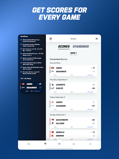 NFL screenshot