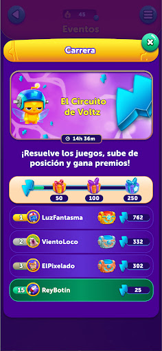 Captura de pantalla de CodyCross: Crucigramas Español