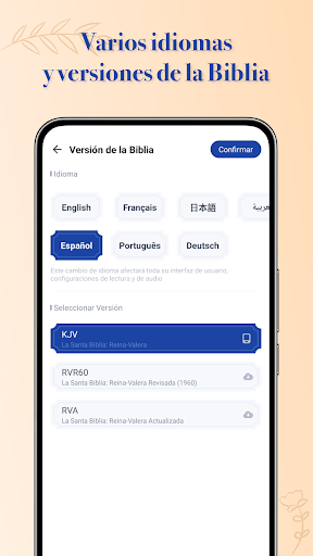 Captura de pantalla de Biblia Reina Valera: Audio, IA
