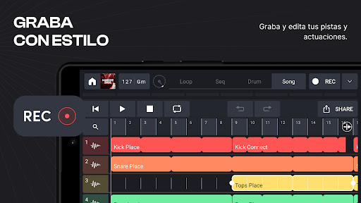 Captura de pantalla de Remixlive - Make Music & Beats