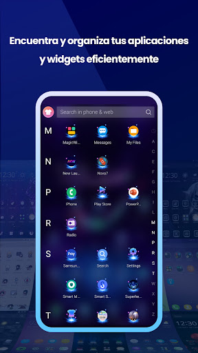 Captura de pantalla de Live Launcher Lite-3Dwallpaper