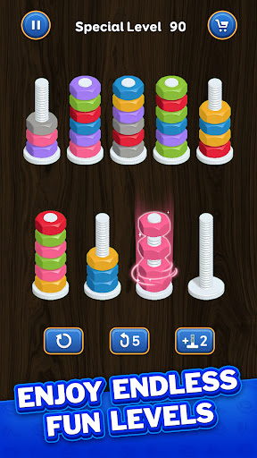 Nut Sort Puzzle - Color Sort screenshot
