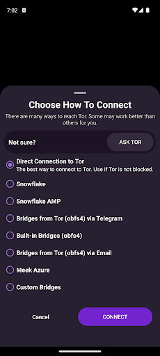 Orbot: Tor for Android screenshot