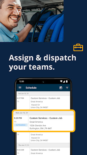 Captura de pantalla de Housecall Pro: Field Service