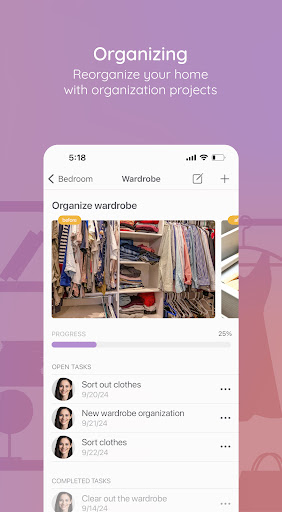 Captura de pantalla de BeTidy: Home Cleaning Schedule
