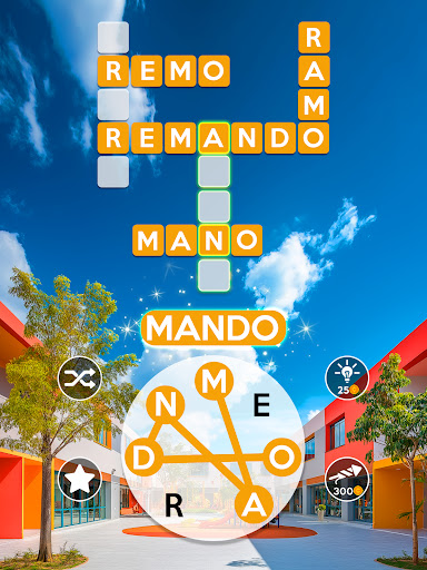Captura de pantalla de Wordscapes