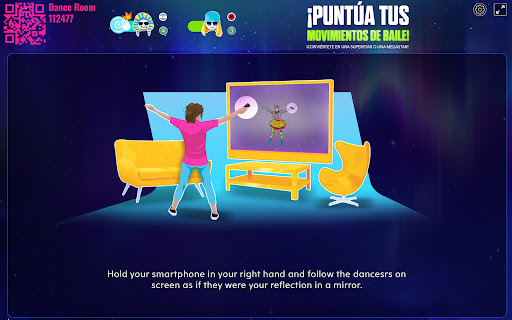 Captura de pantalla de Just Dance Now