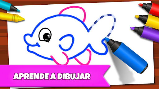 Captura de pantalla de Juegos de dibujar y pintar
