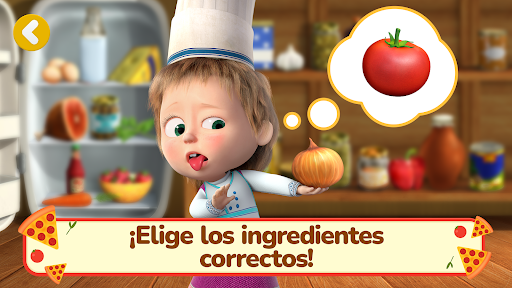 Captura de pantalla de Masha y el Oso Juegos de Pizza