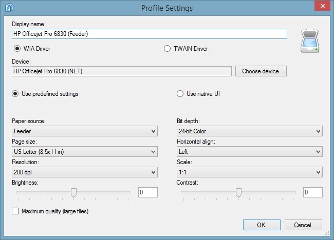 iPrint and Scan - Dokument drucken und scannen Screenshot