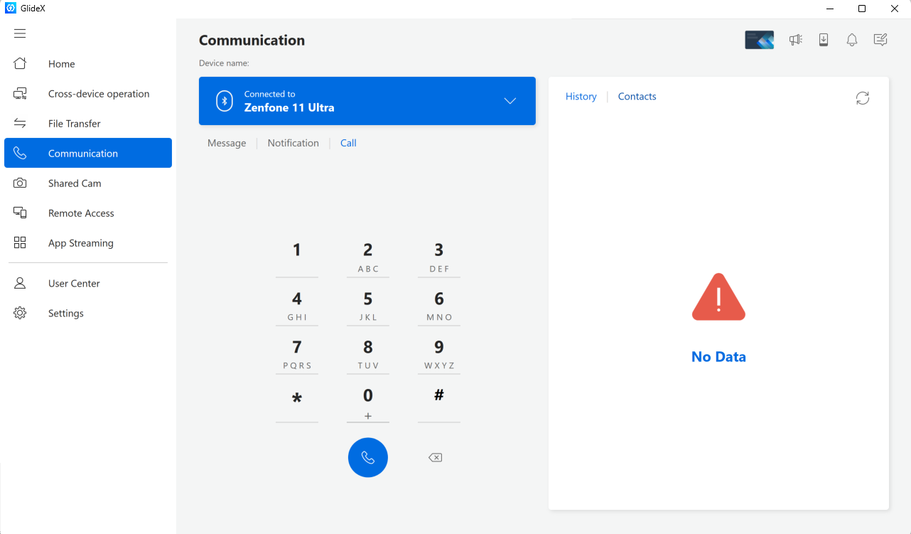 GlideX screenshot