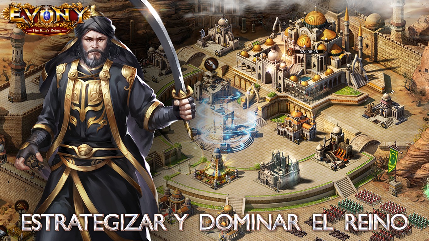 Captura de pantalla de Evony: The King's Return