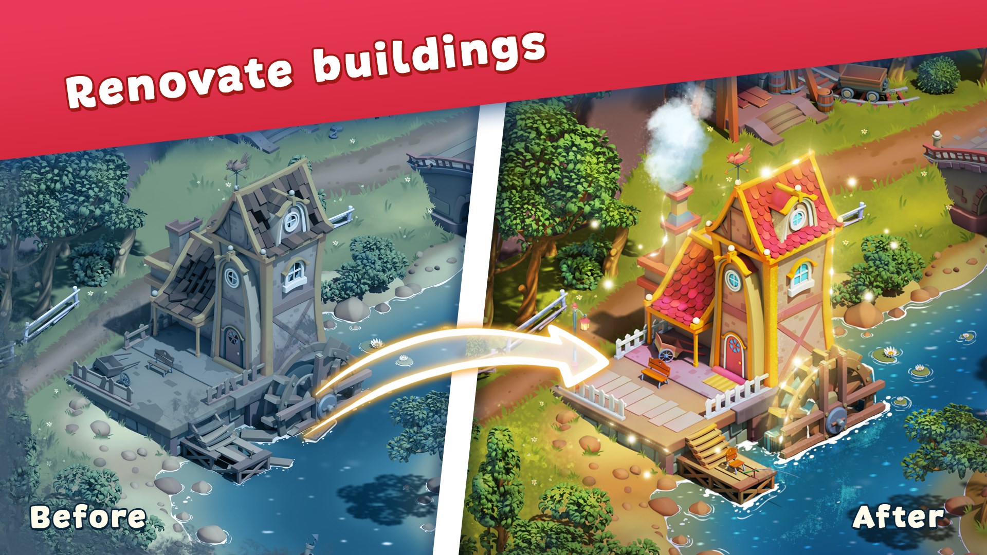 Gem Valley: Match 3 Puzzle screenshot