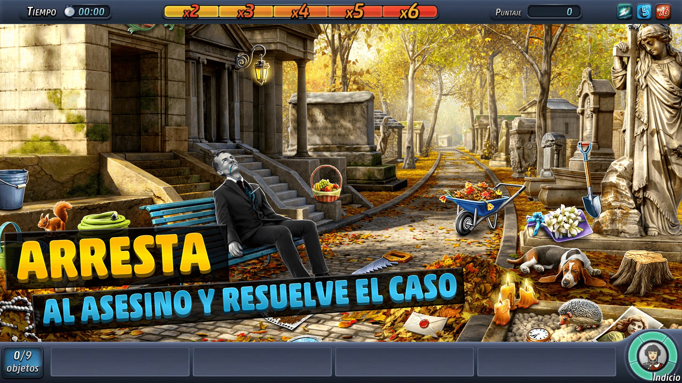 Captura de pantalla de Criminal Case: Paris