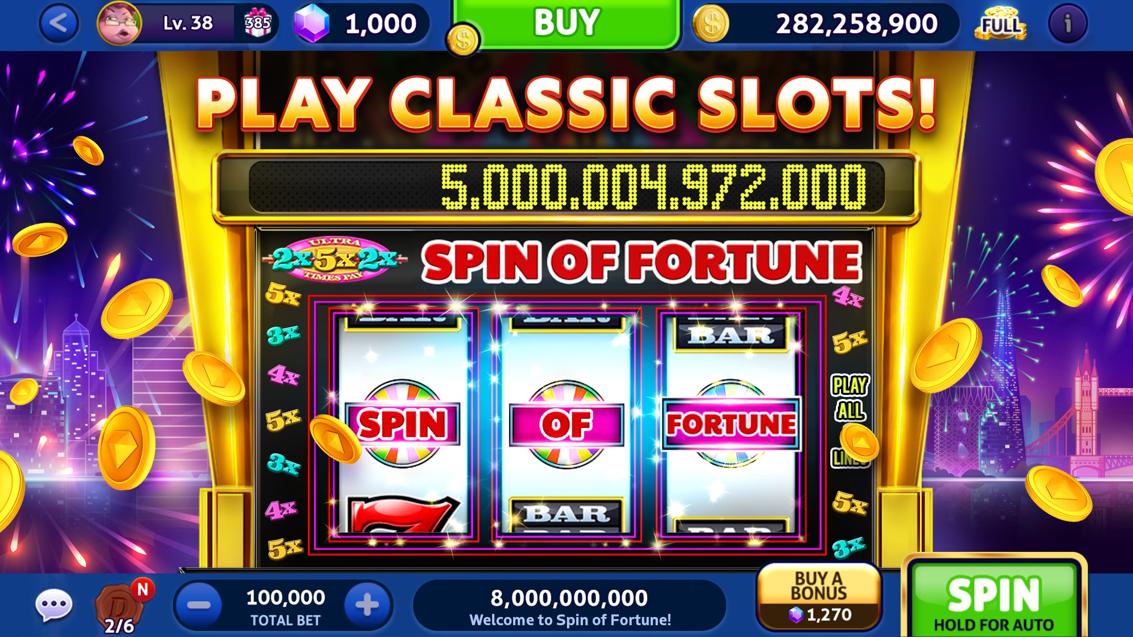 Cash Billionaire Casino - Slot Machine Games screenshot