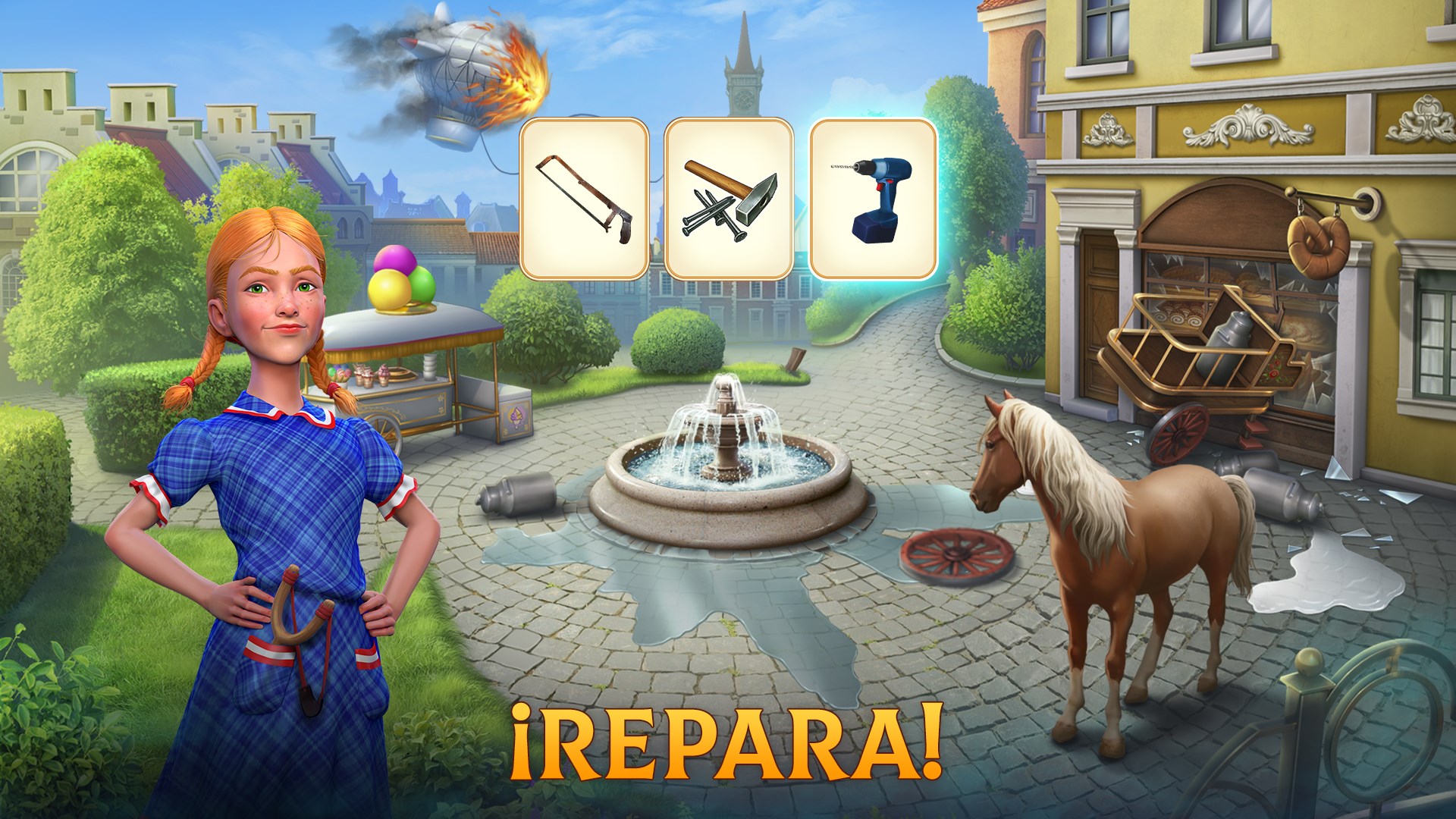 Captura de pantalla de Relojero - Match 3 Cristales & Gemas