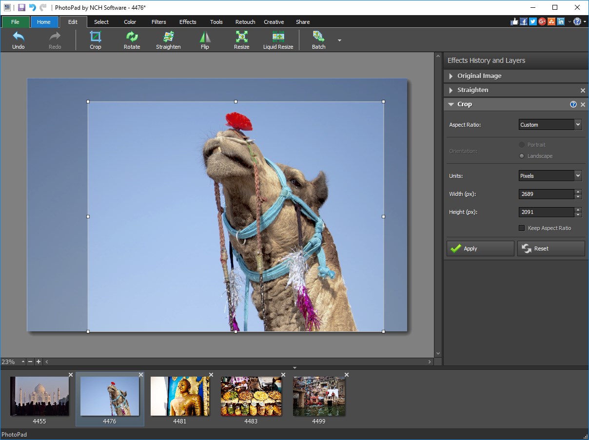 PhotoPad screenshot