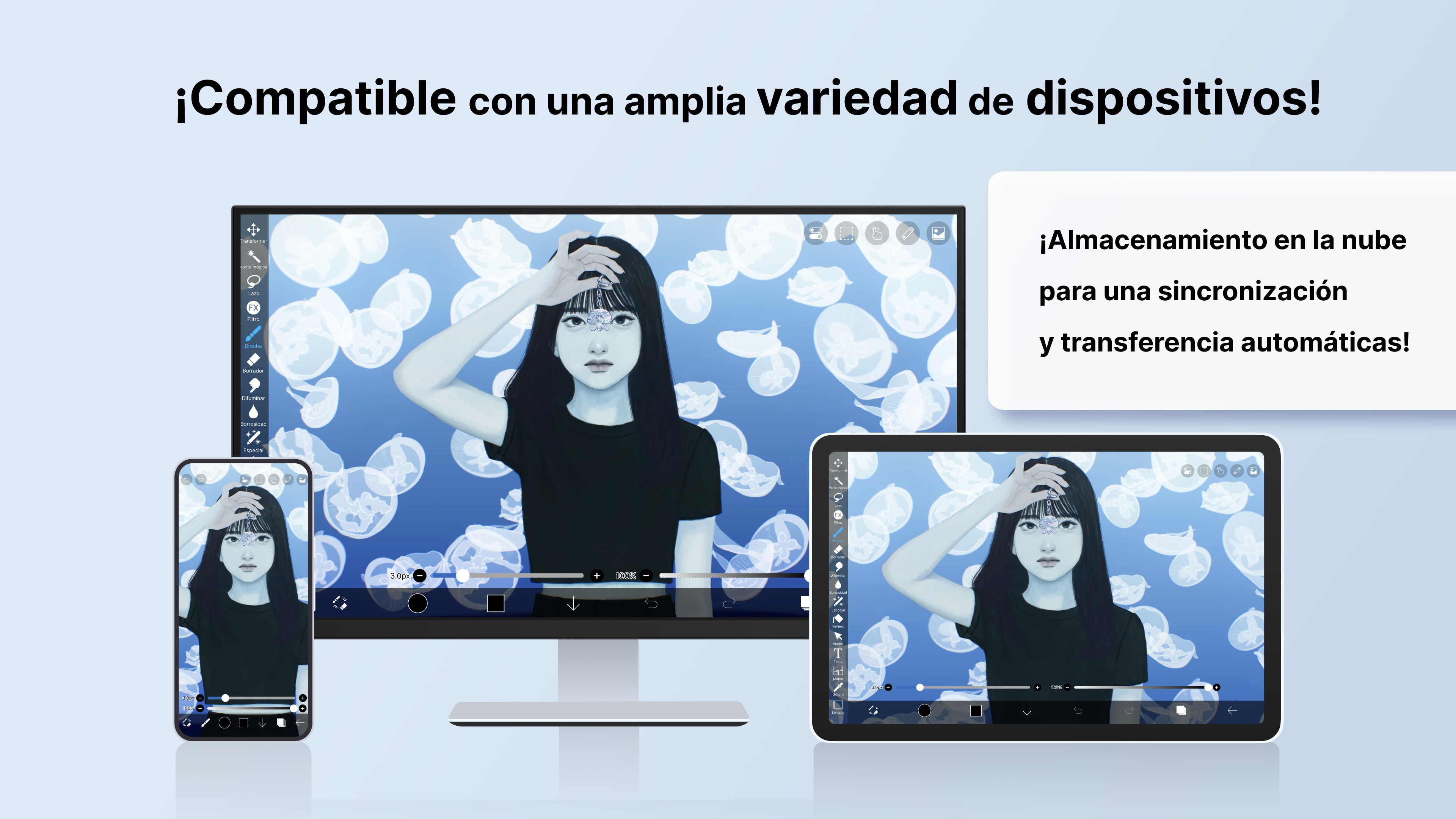 Captura de pantalla de ibis Paint