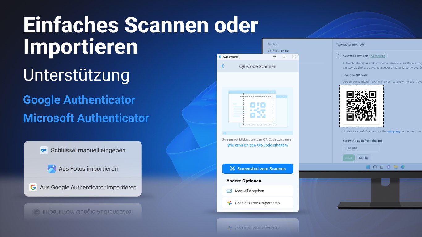 Authenticator App · 2FA Screenshot