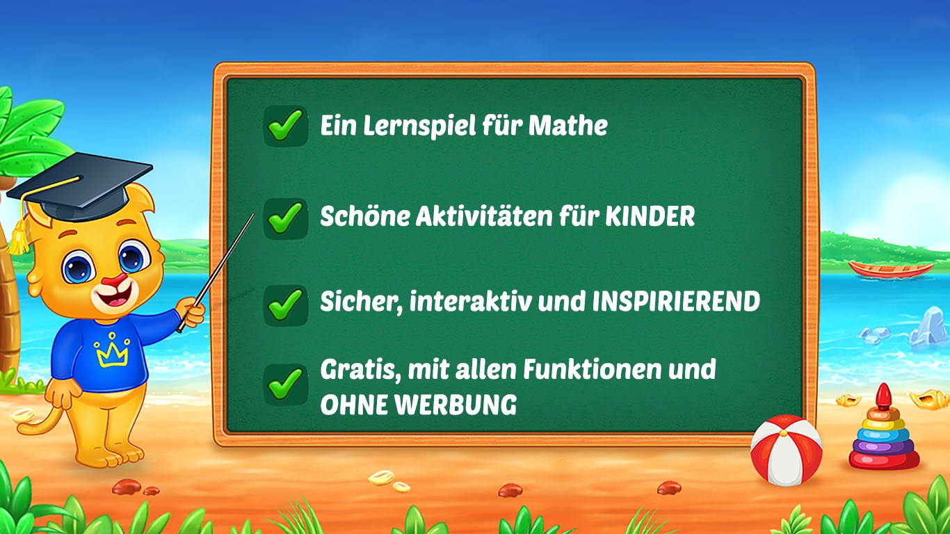 Mathe-Spiele für Kinder: Addition & Subtraktion Screenshot