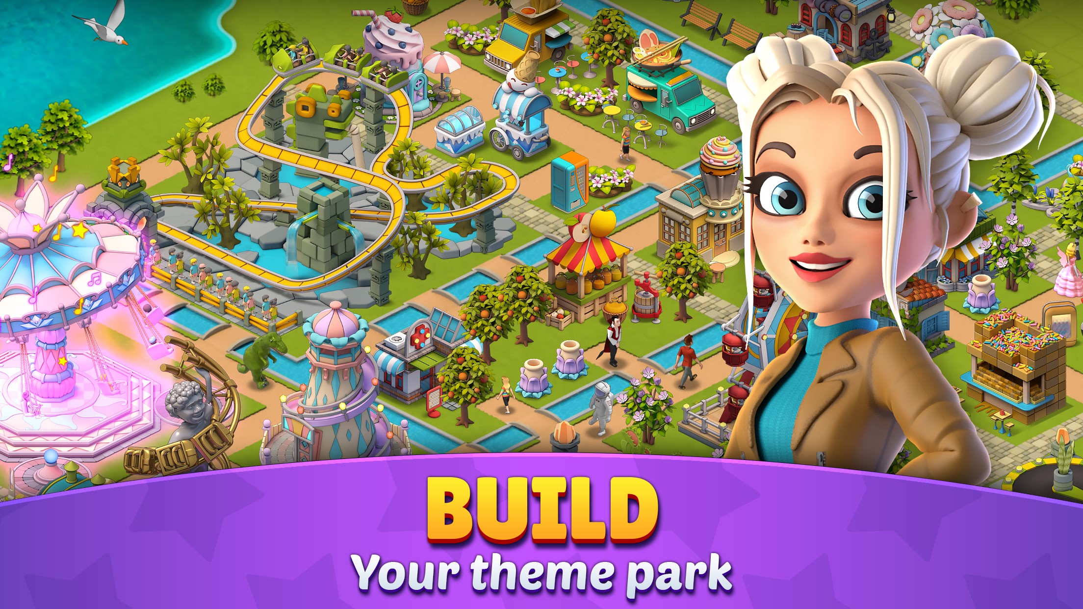 Roller Coaster Life: Theme Park screenshot